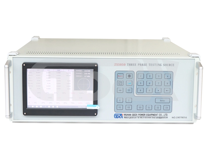 Factory Direct Sale Three Phase Programmable Testing Source AC DC Electric Energy Meter Field Calibrator