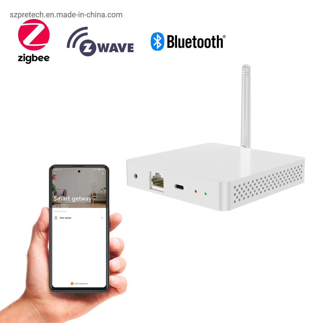 Smart Wireless Hub Gateway Zigbee Zwave BLE LTE Linux Iot Gateway