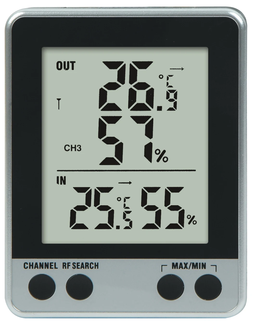 Digital Wireless Hygrometer Humidity Gauge Temperature Monitor for Home Greenhouse Wholesale